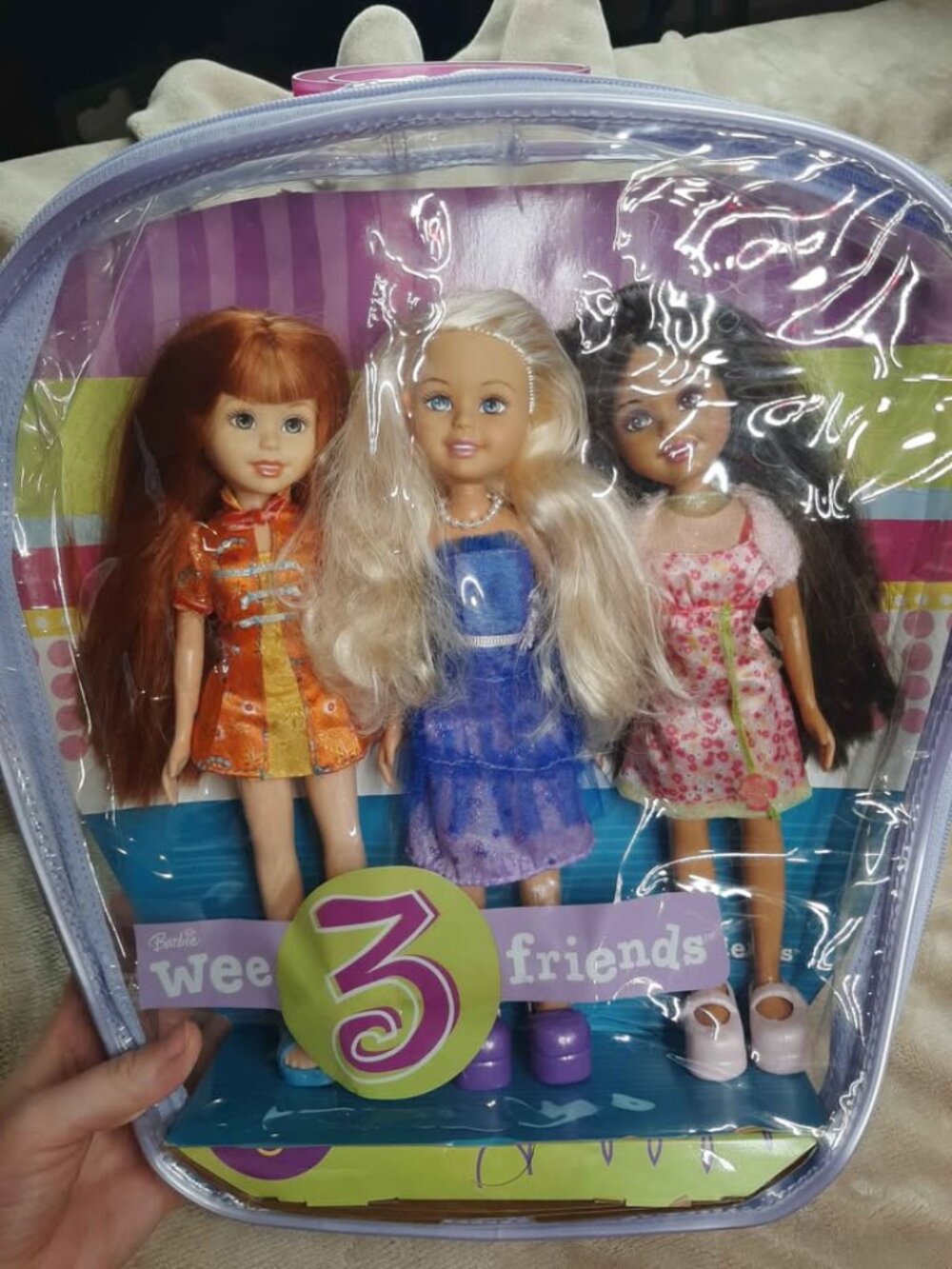 MATTEL Barbie 'Wee 3 Friends - Party! Party! Party!' Y2K Vintage Doll Set